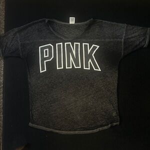 PINK Victoria's Secret Kids Tee - Charcoal